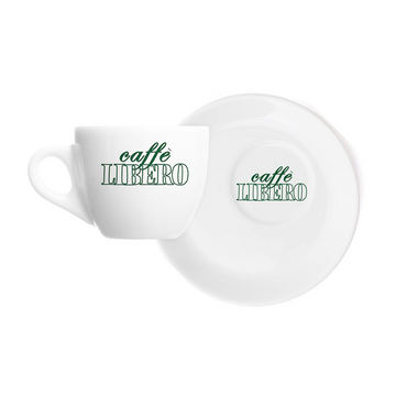 Libero Espresso Cup and Saucer